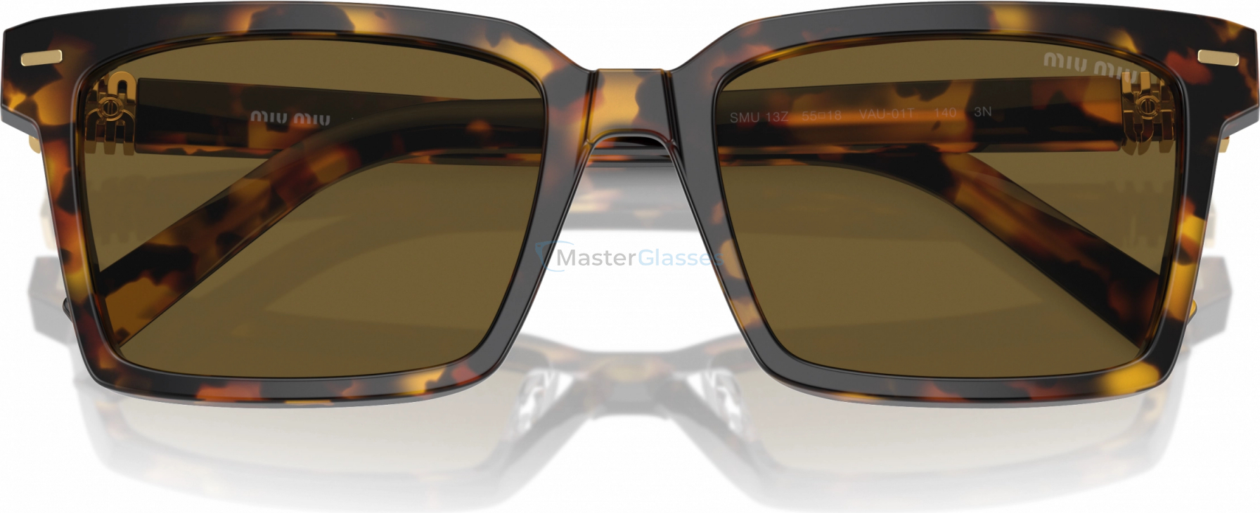 Солнцезащитные очки MIU MIU MU 13ZS VAU01T Tortoise