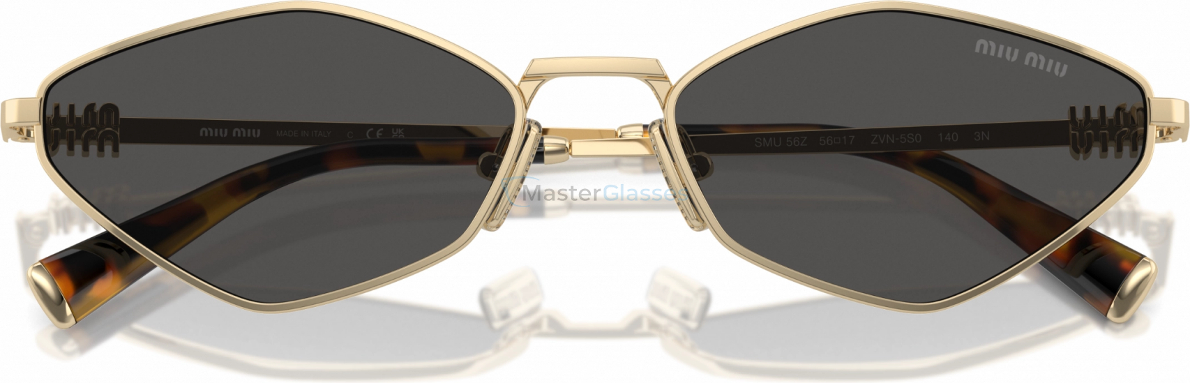 Солнцезащитные очки MIU MIU MU 56ZS ZVN5S0 Gold
