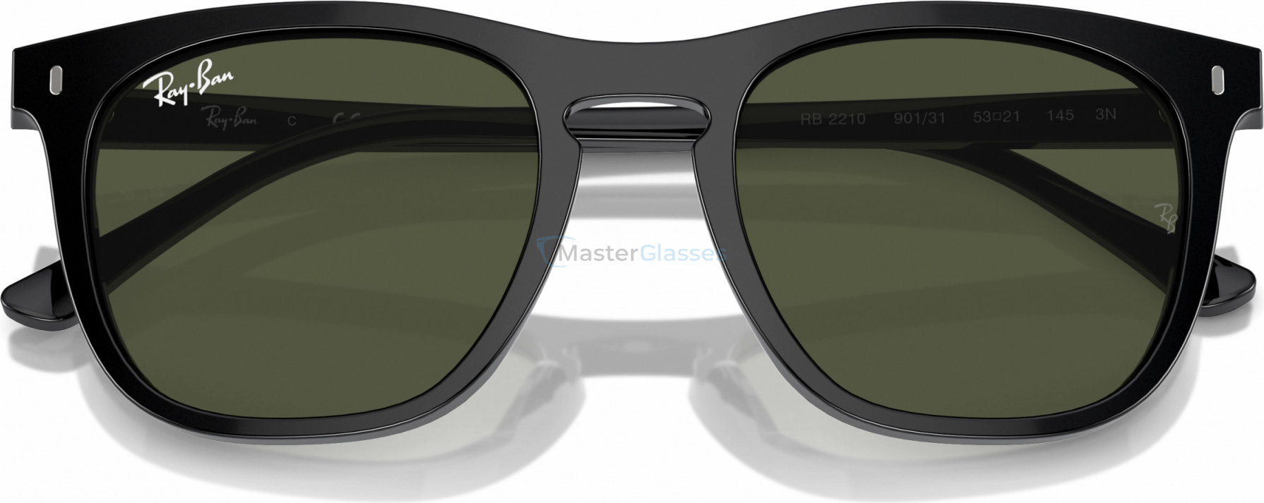 Солнцезащитные очки Ray-Ban RB2210 901/31 Black