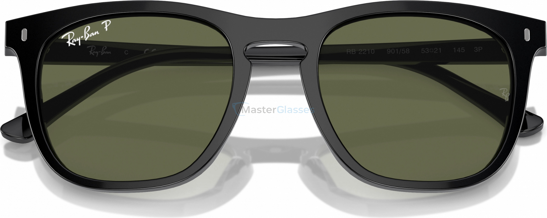 Солнцезащитные очки Ray-Ban RB2210 901/58 Black