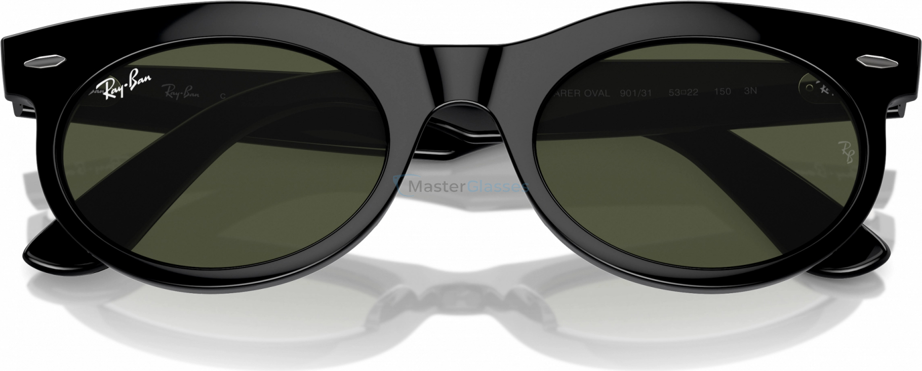 �������������� ���� Ray-Ban WAYFARER OVAL RB2242 901/31 Black