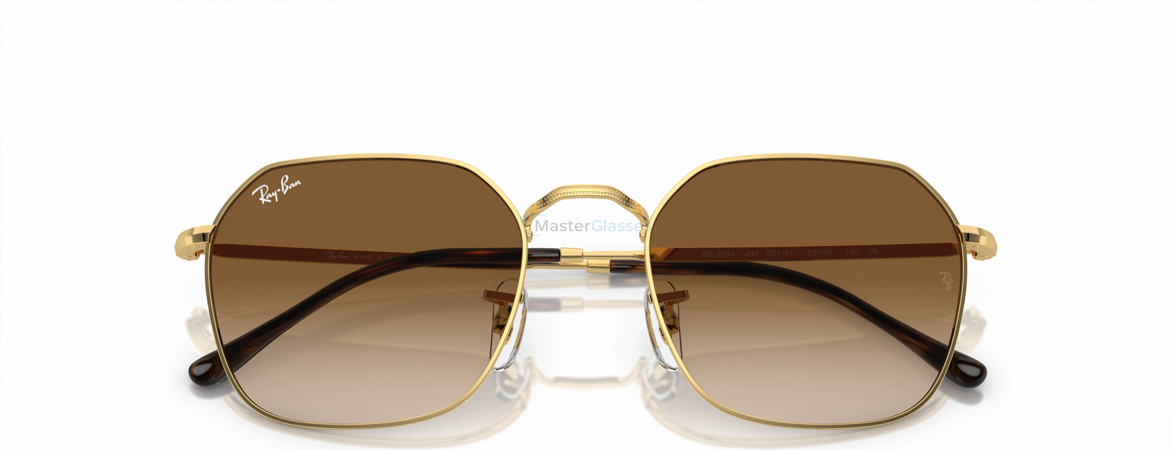 Солнцезащитные очки Ray-Ban JIM RB3694 001/51 Gold