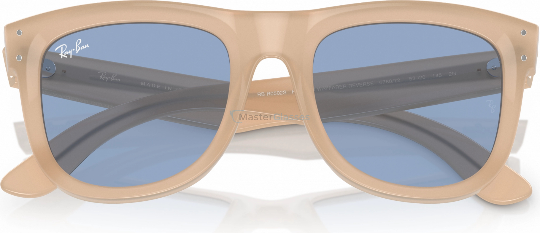 Солнцезащитные очки Ray-Ban WAYFARER REVERSE RBR0502S 678072 Honey