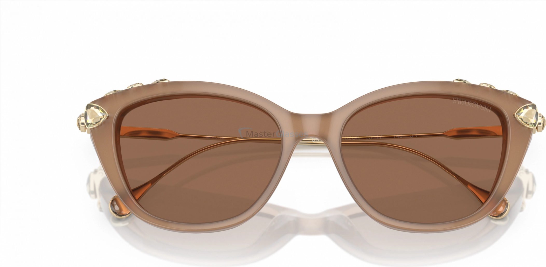Солнцезащитные очки Swarovski SK6010 2002OK Brown
