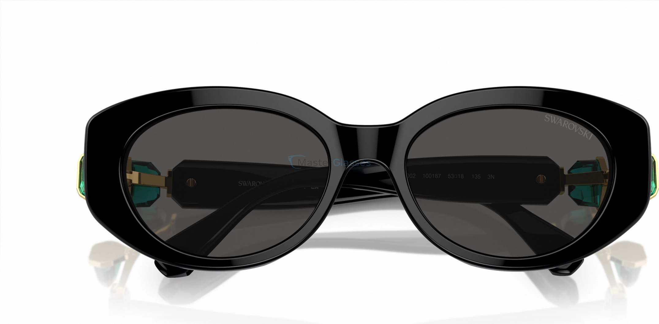 Солнцезащитные очки Swarovski SK6002 100187 Black