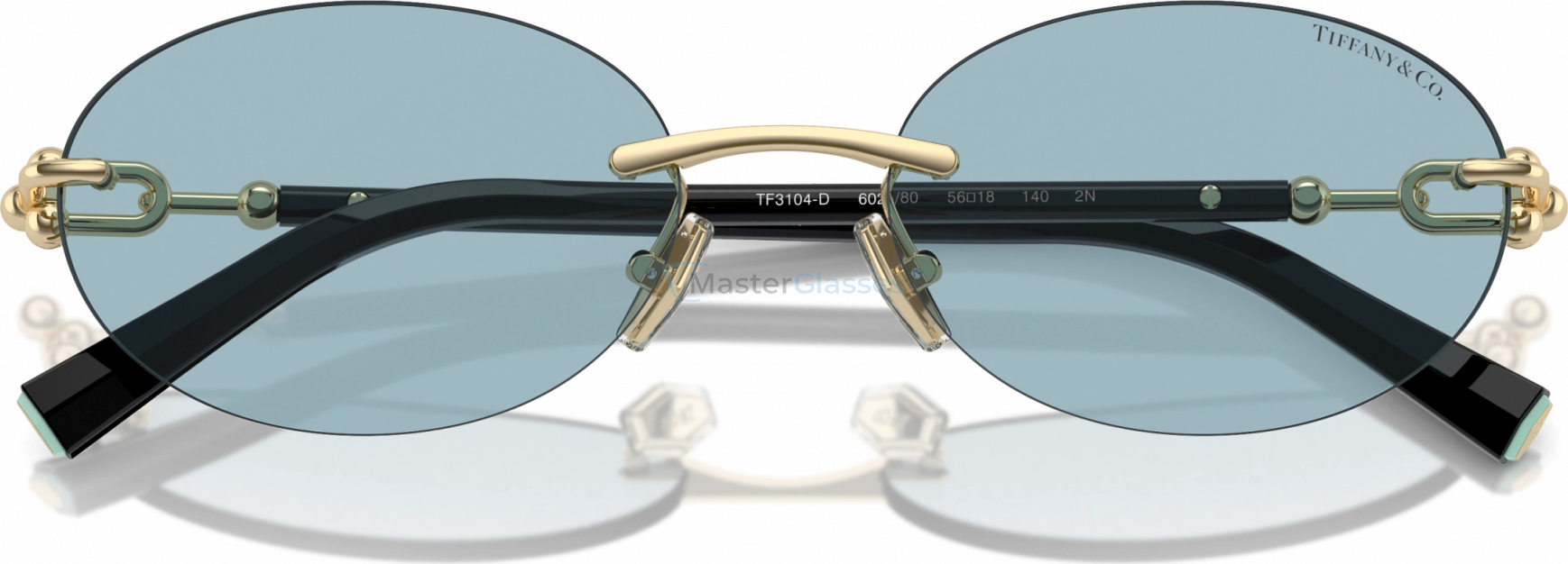 Солнцезащитные очки Tiffany TF3104D 602180 Gold