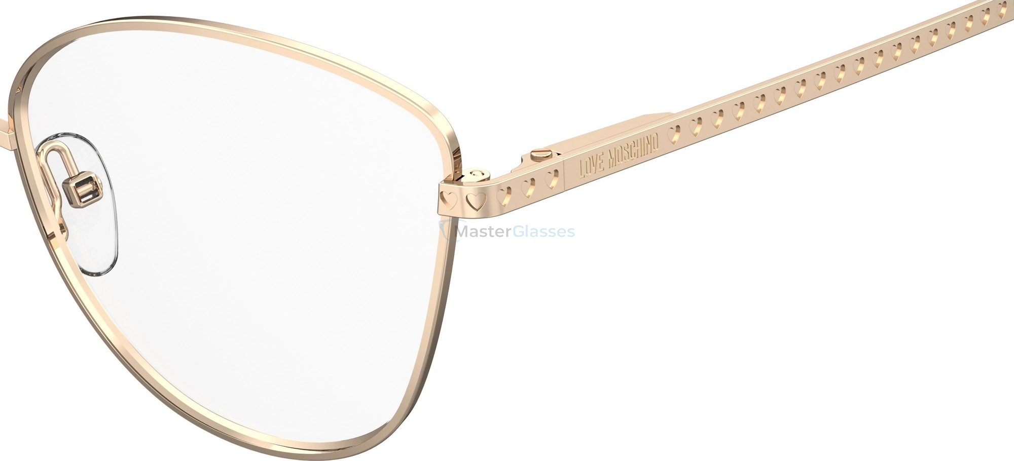 Оправа MOSCHINO LOVE MOL624 000, цвет ROSE GOLD