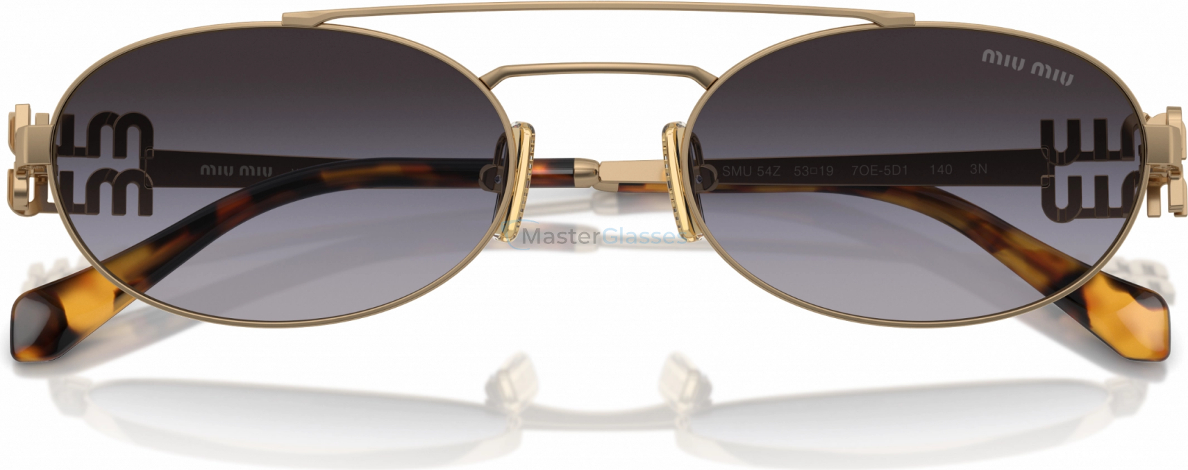 Солнцезащитные очки MIU MIU MU 54ZS 7OE5D1 Gold