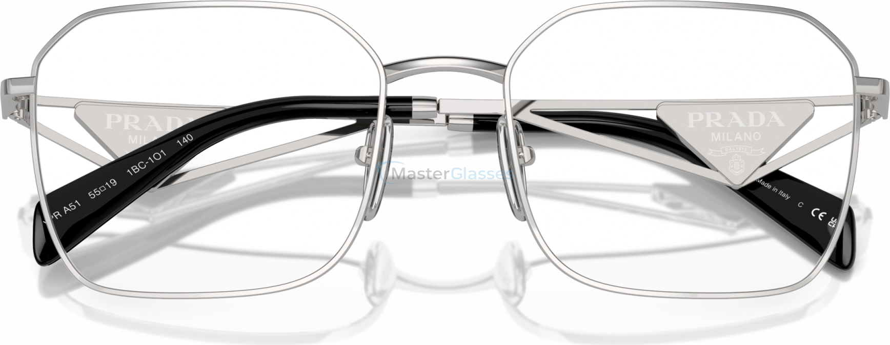 Оправа Prada PR A51V 1BC1O1 Silver