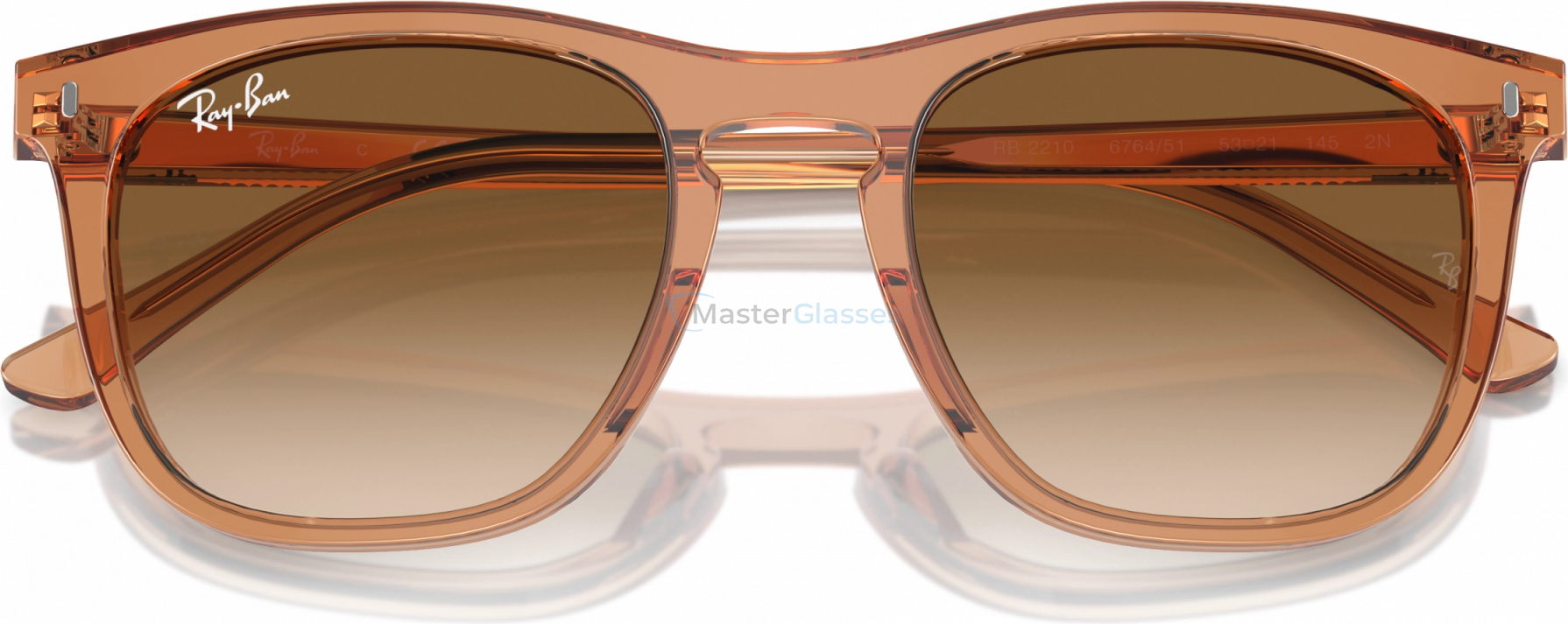 �������������� ���� Ray-Ban RB2210 676451 Brown