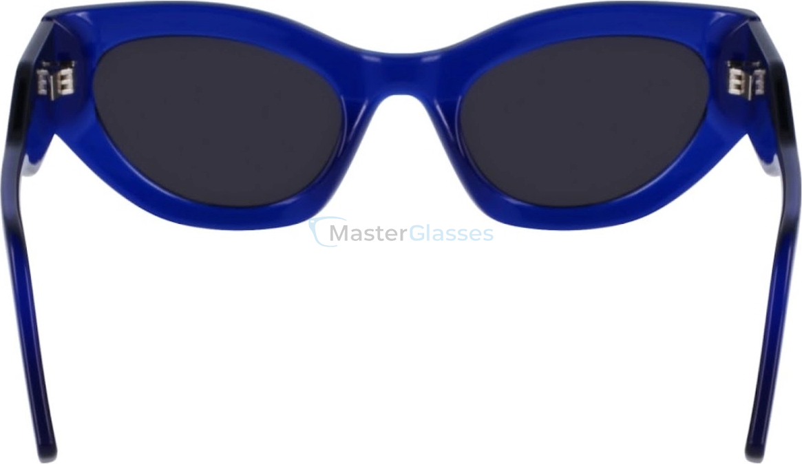 Солнцезащитные очки KARL LAGERFELD KL6122S 424, цвет LIGHT BLUE, GREY