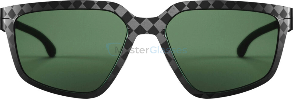 Солнцезащитные очки Ic! Berlin FLX S02 Median Night Graphite Dark-Green Green Polarized