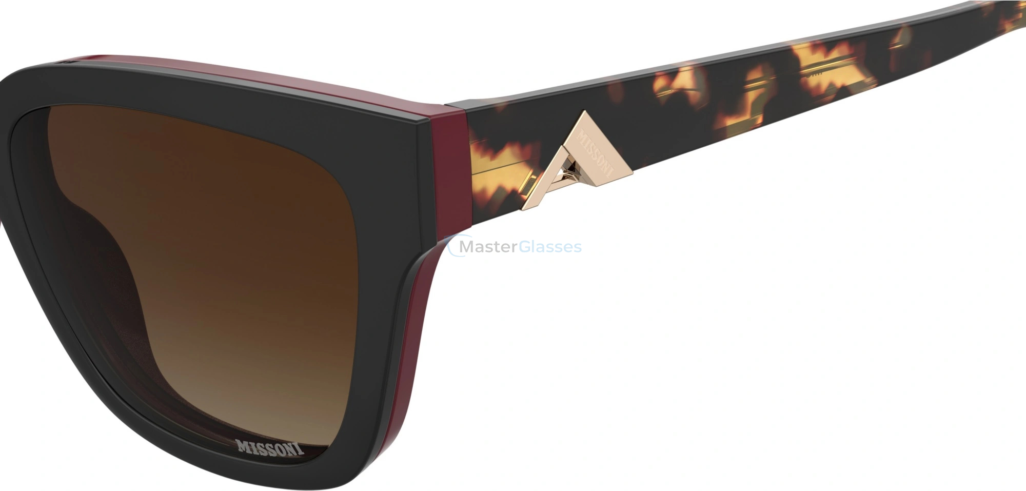 Оправа с солнцезащитным клипоном Missoni MIS 0179/CS LHF Burgundy