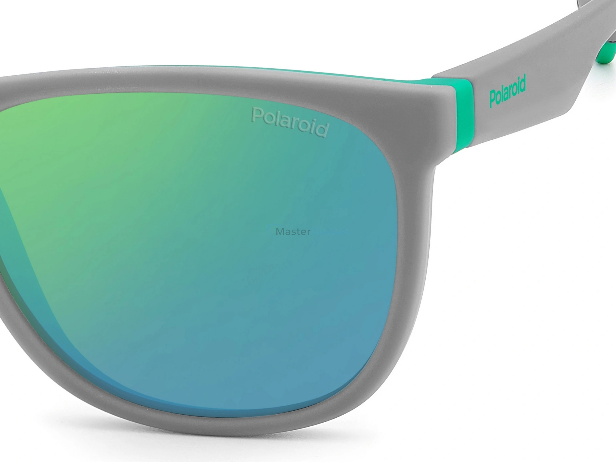 Детские солнцезащитные очки Polaroid Kids PLD 8049/S 3U5 Grey Green