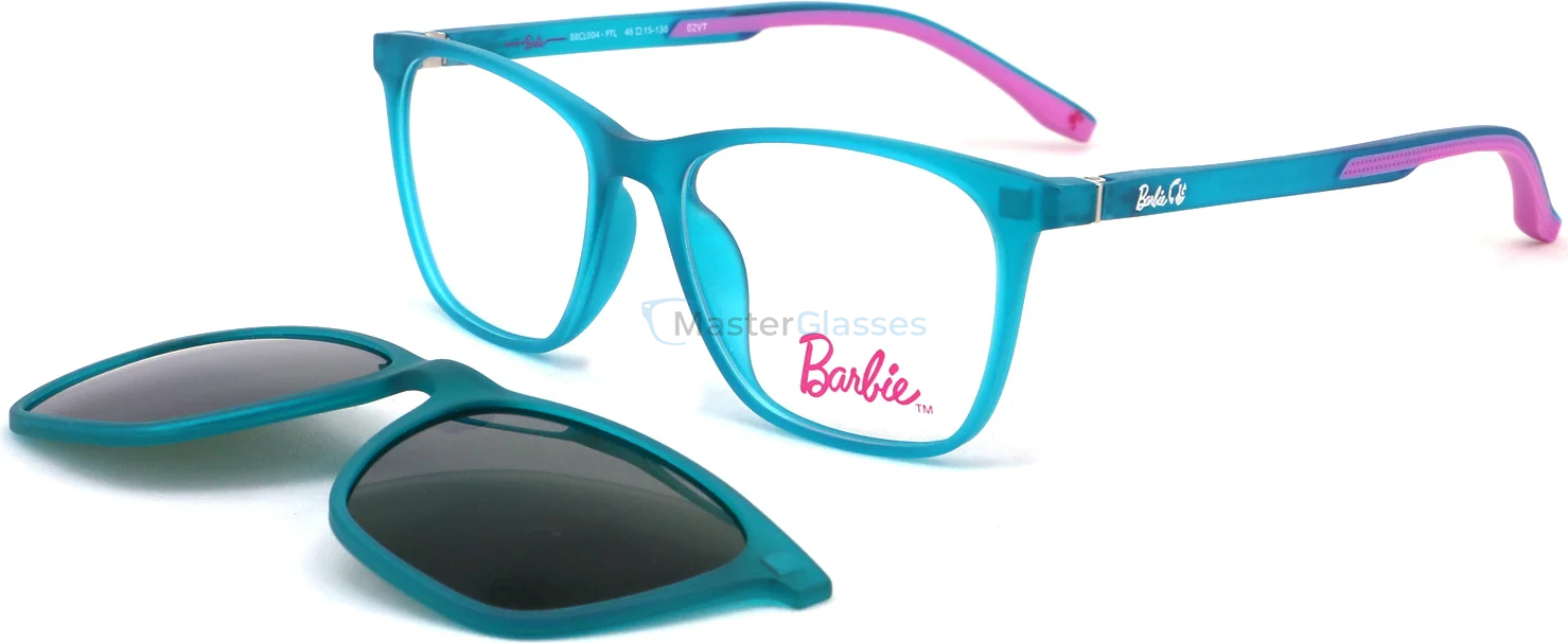 Оправа с солнцезащитным клипоном BARBIE BBCL004 PTL