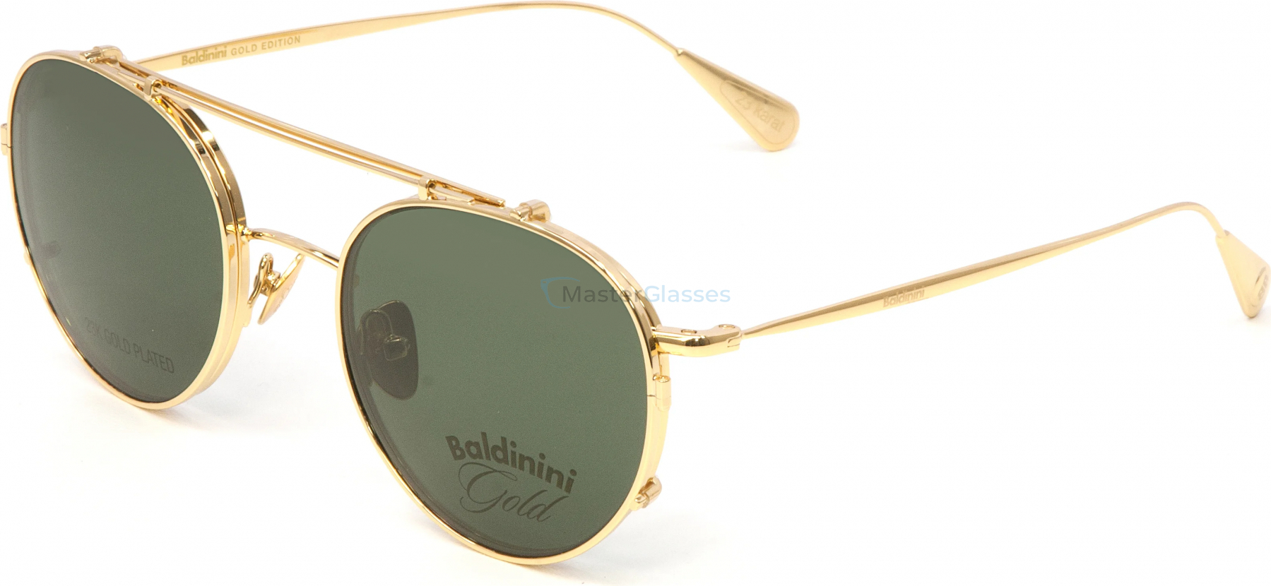Клипон солнцезащитный BALDININI BLD 1998 clip on 101 GOLD
