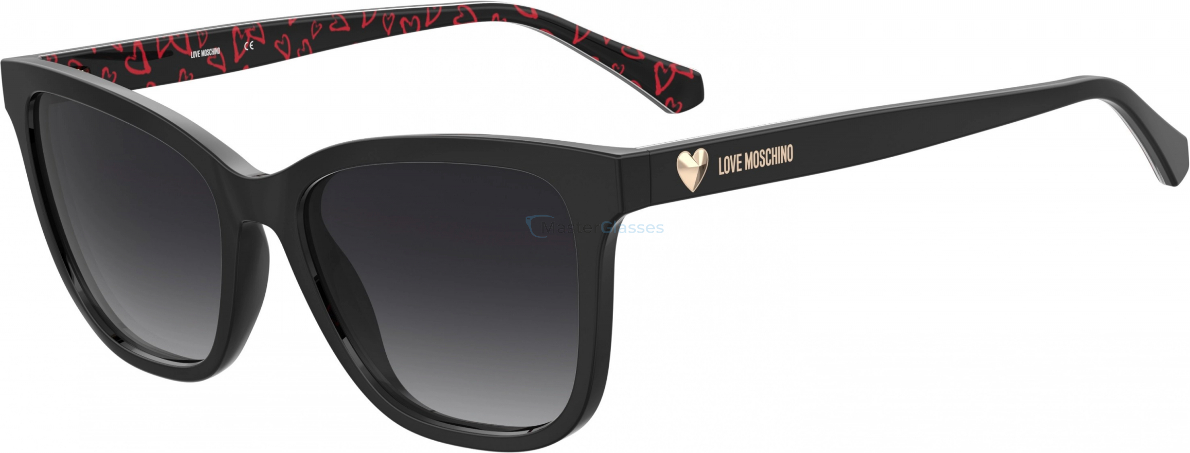�������������� ���� Moschino Love MOL078/S INA Black Pattern Black