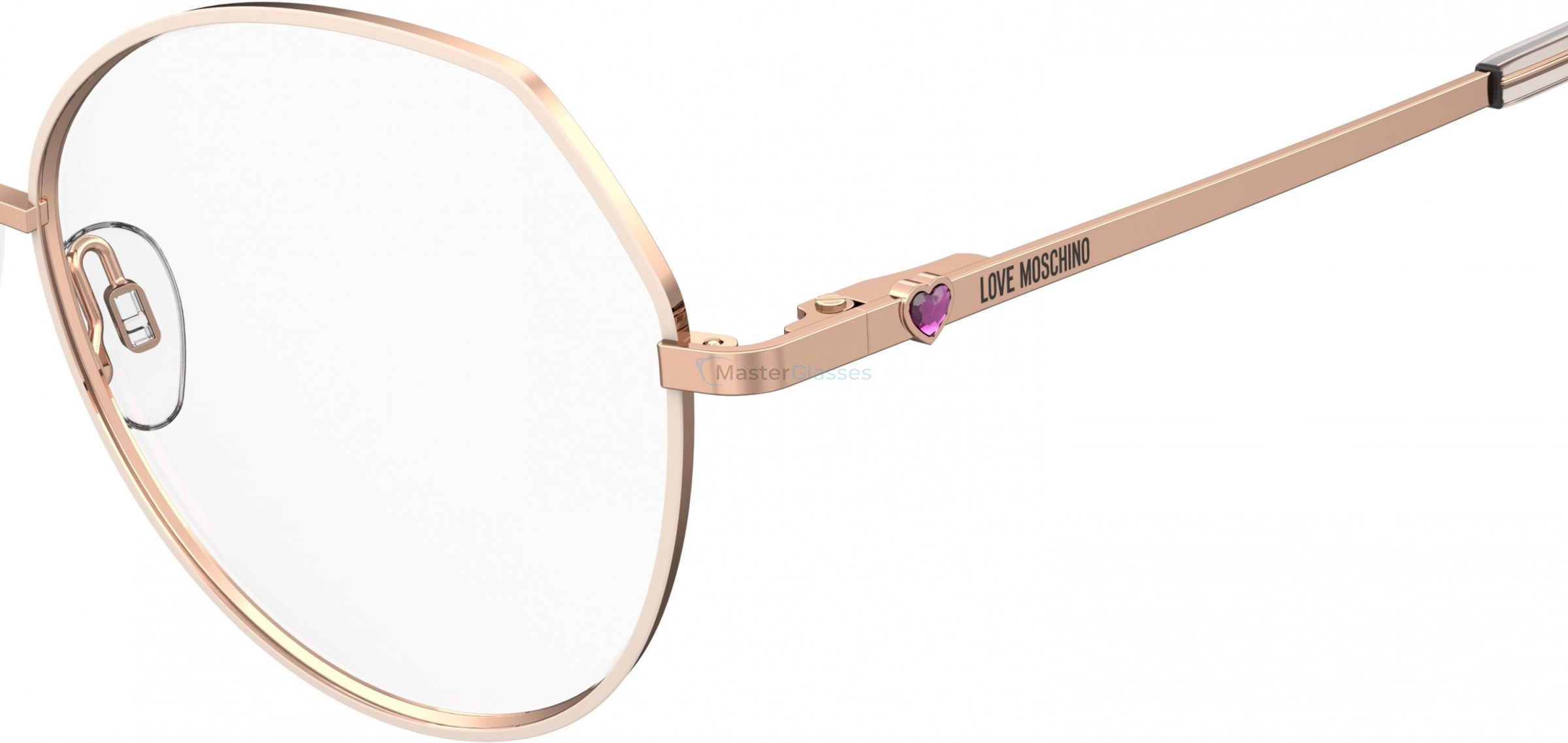 Оправа MOSCHINO LOVE MOL634 PY3 COPPER GOLD NUDE