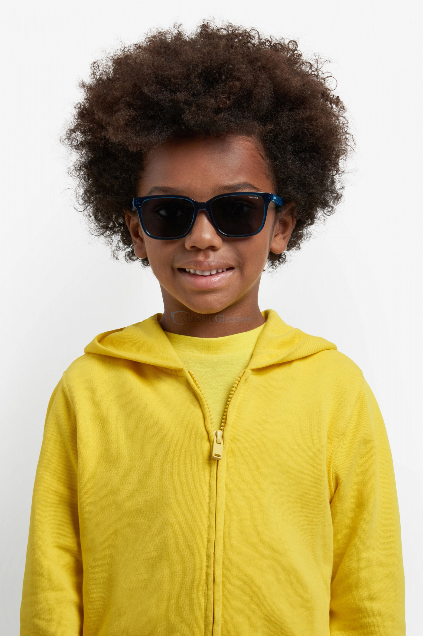 Детские солнцезащитные очки Polaroid Kids PLD 8063/S ZX9 Blue Azure
