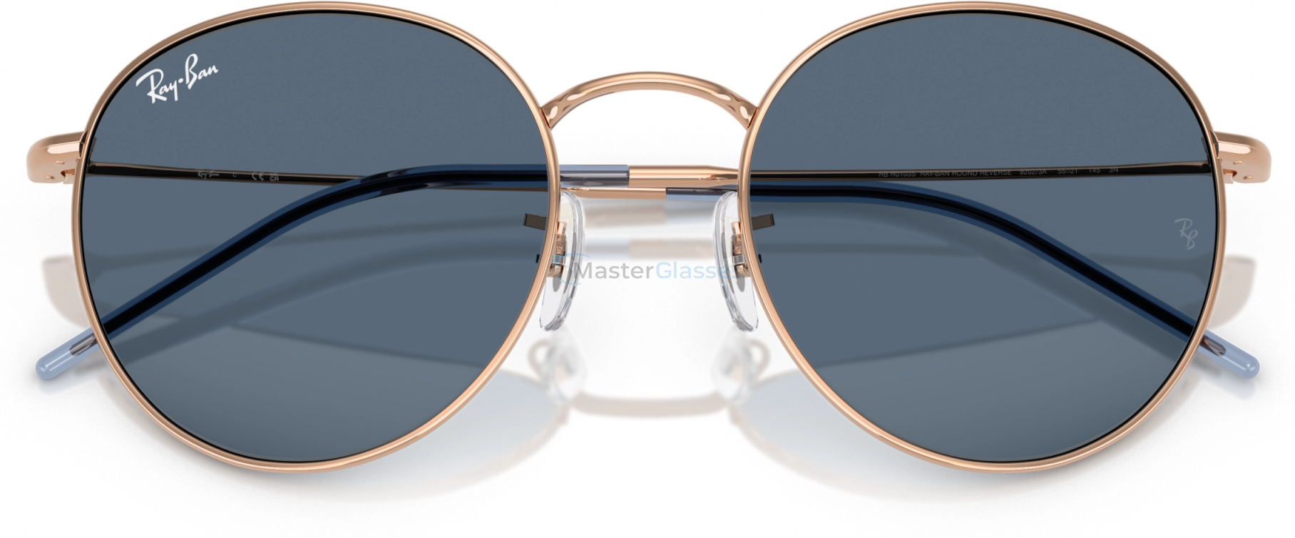 Солнцезащитные очки Ray-Ban ROUND REVERSE RBR0103S 92023A Gold