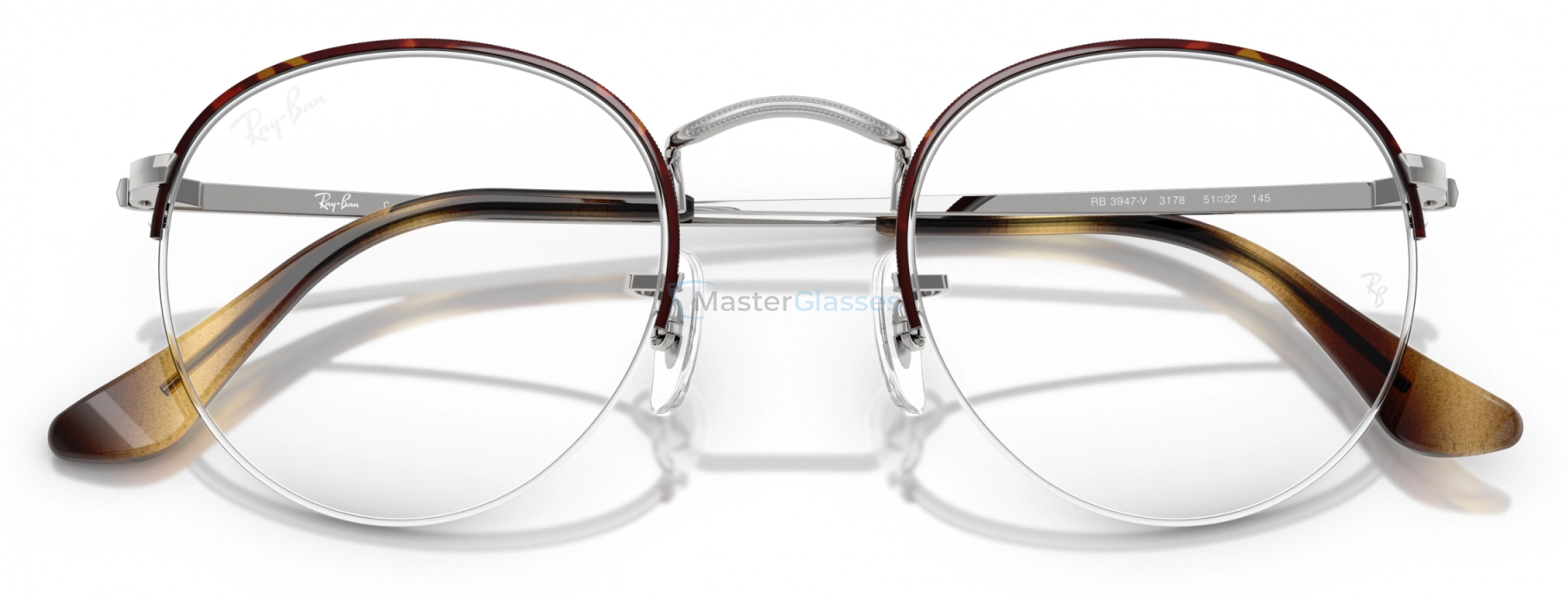 Оправа Ray-Ban ROUND GAZE RX3947V 3178 Tortoise