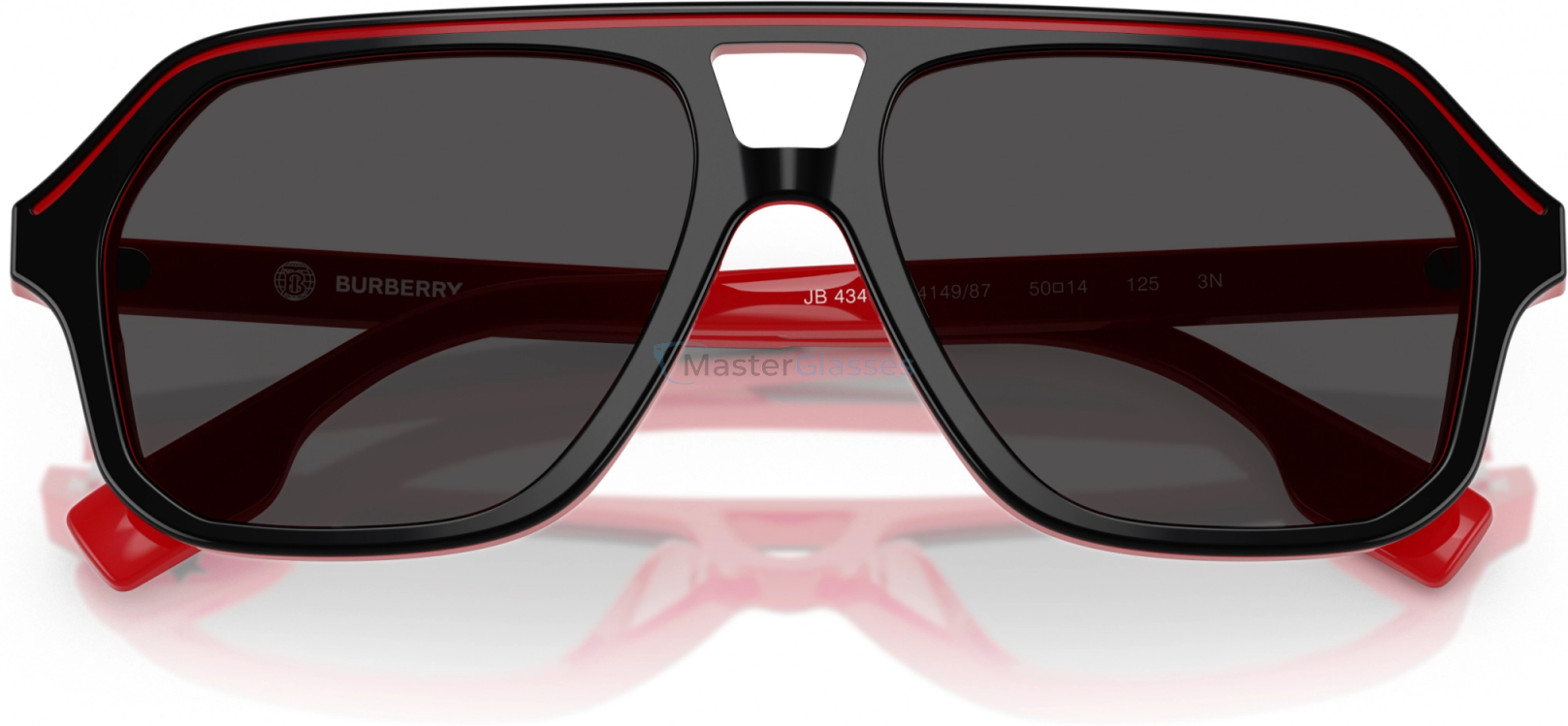 Детские солнцезащитные очки Burberry JB4340 414987 Black