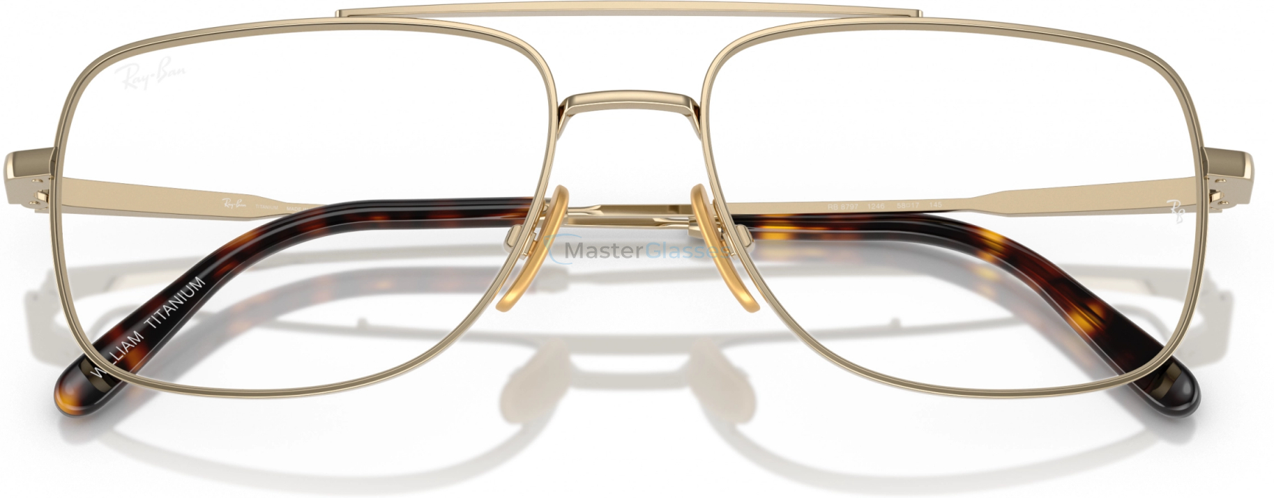 ������ Ray-Ban WILLIAM TITANIUM RX8797 1246 Gold