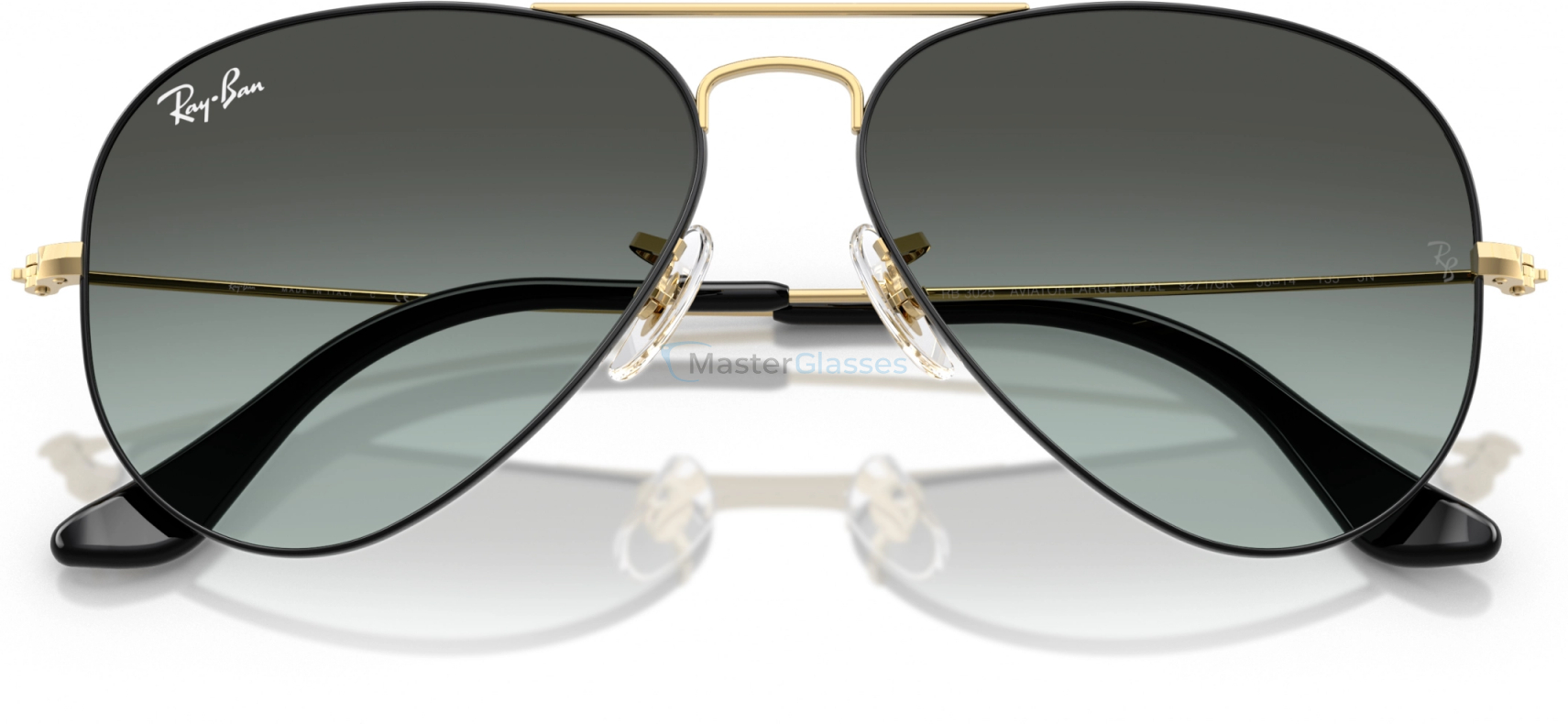 �������������� ���� Ray-Ban AVIATOR RB3025 9271GK Black