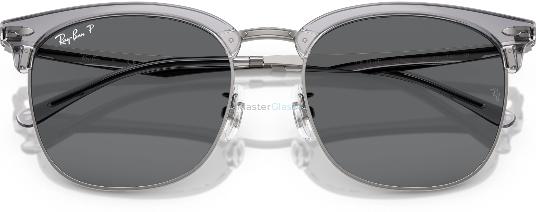 Солнцезащитные очки Ray-Ban RB4418D 679281 Transparent