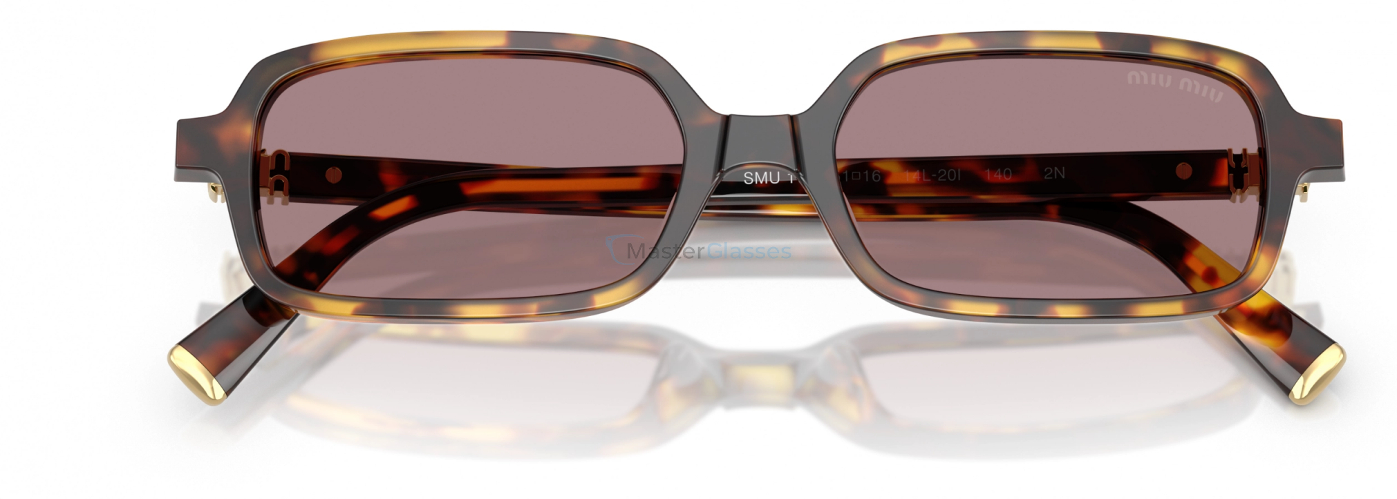Солнцезащитные очки Miu Miu MU 11ZS 14L20I Tortoise