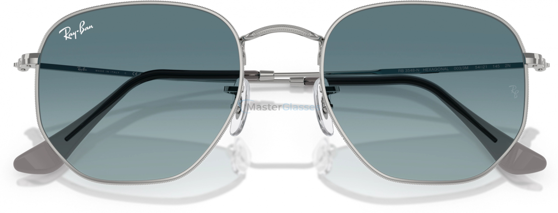 Солнцезащитные очки Ray-Ban HEXAGONAL RB3548N 003/3M Silver