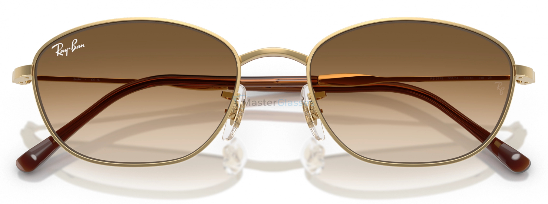 Солнцезащитные очки Ray-Ban RB3749 001/51 Gold