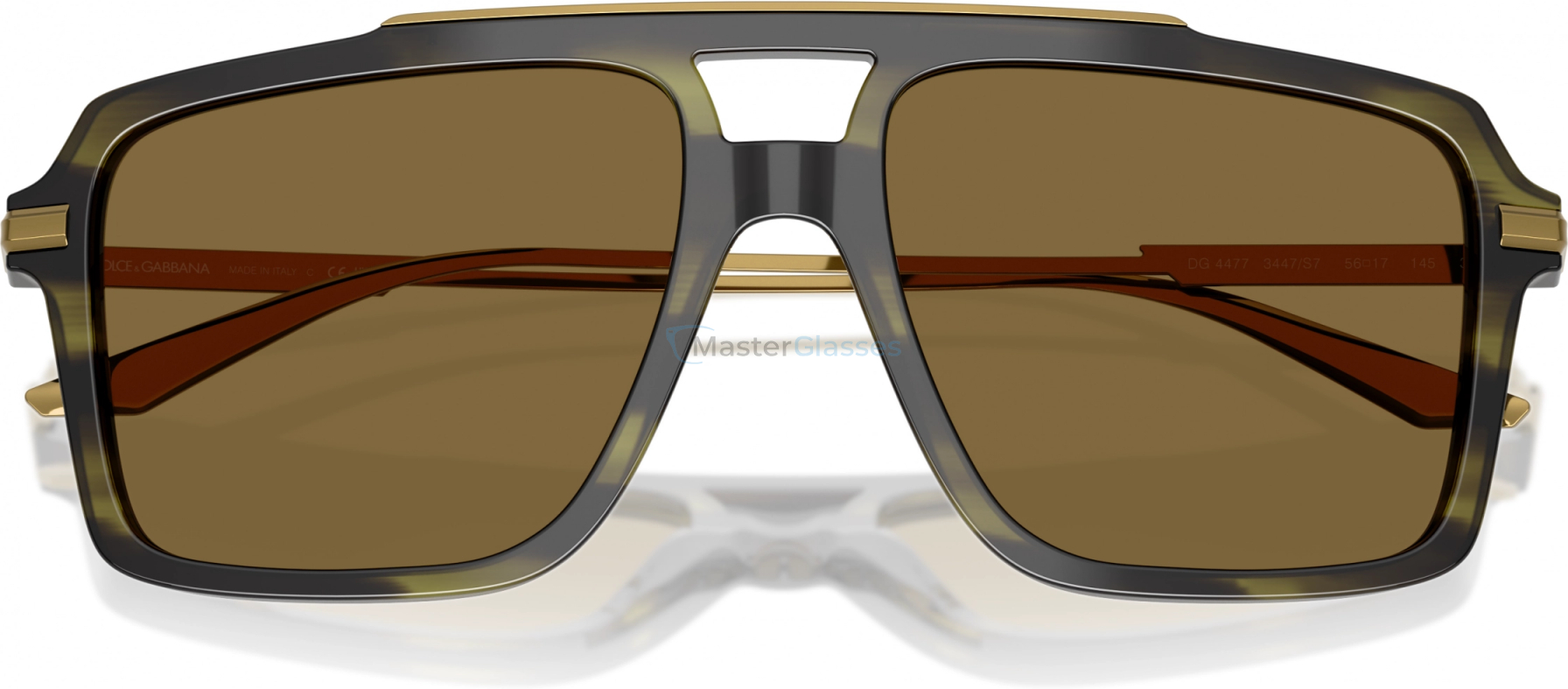 Солнцезащитные очки Dolce & Gabbana DG4477 3447S7 Green