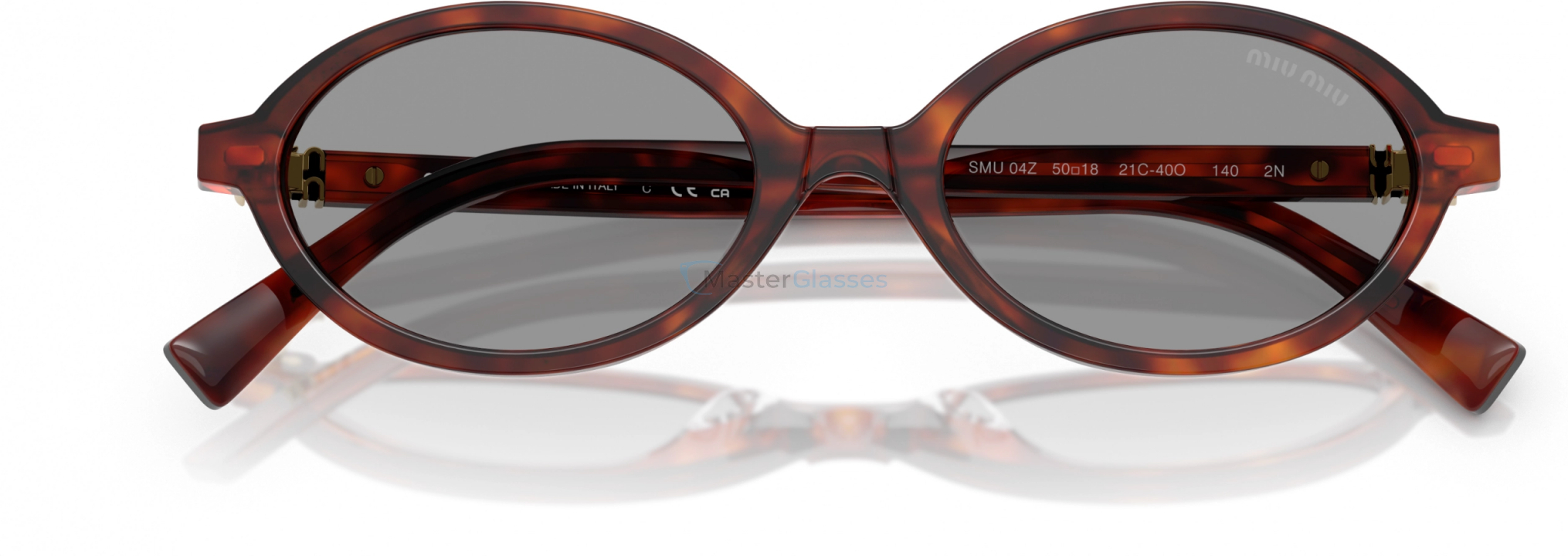 Солнцезащитные очки Miu Miu MU 04ZS 21C40O Tortoise
