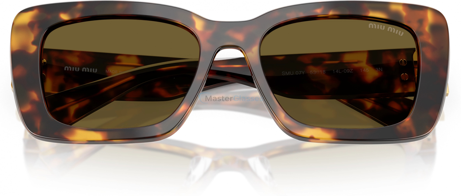 Солнцезащитные очки Miu Miu MU 07YS 14L09Z Tortoise