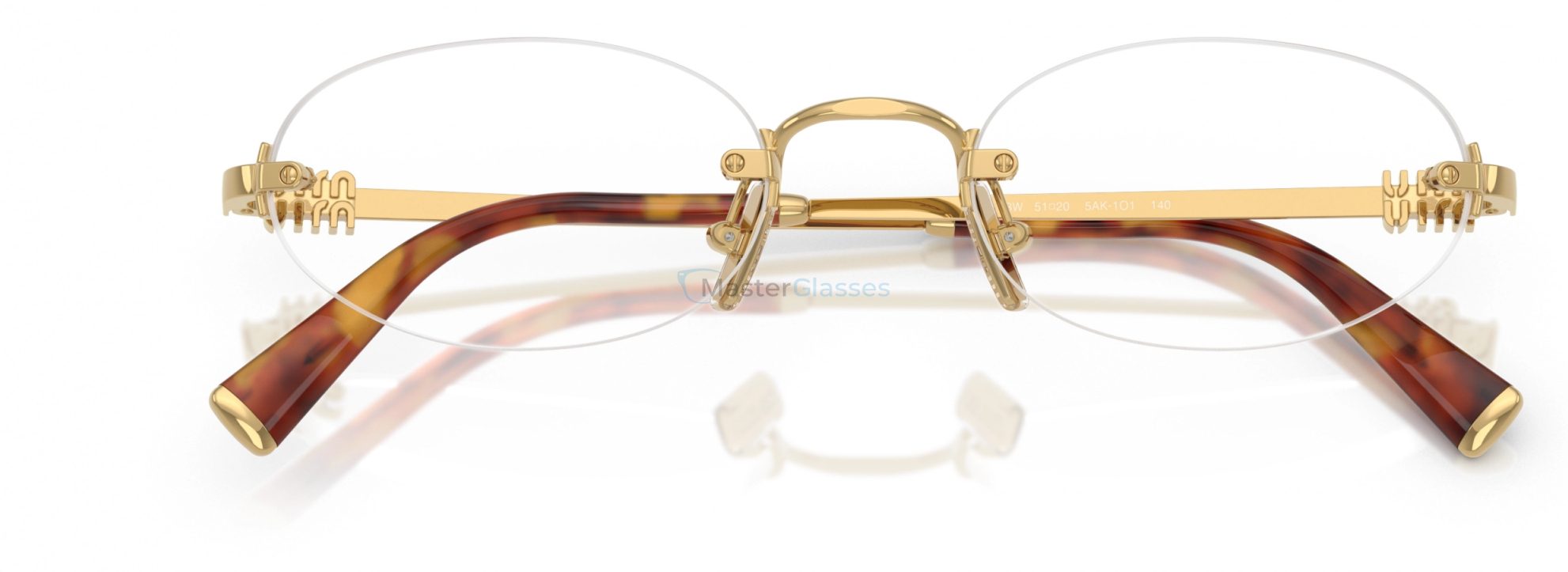 Оправа Miu Miu MU 53WV 5AK1O1 Gold