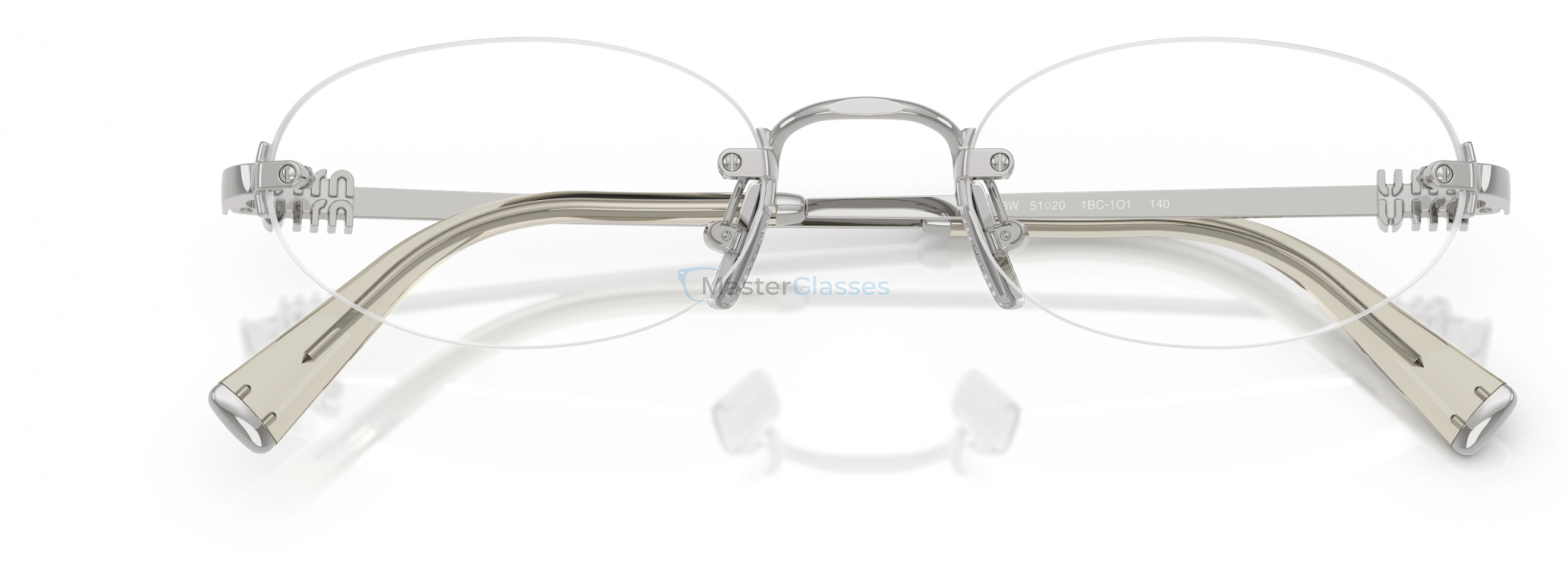 Оправа Miu Miu MU 53WV 1BC1O1 Silver