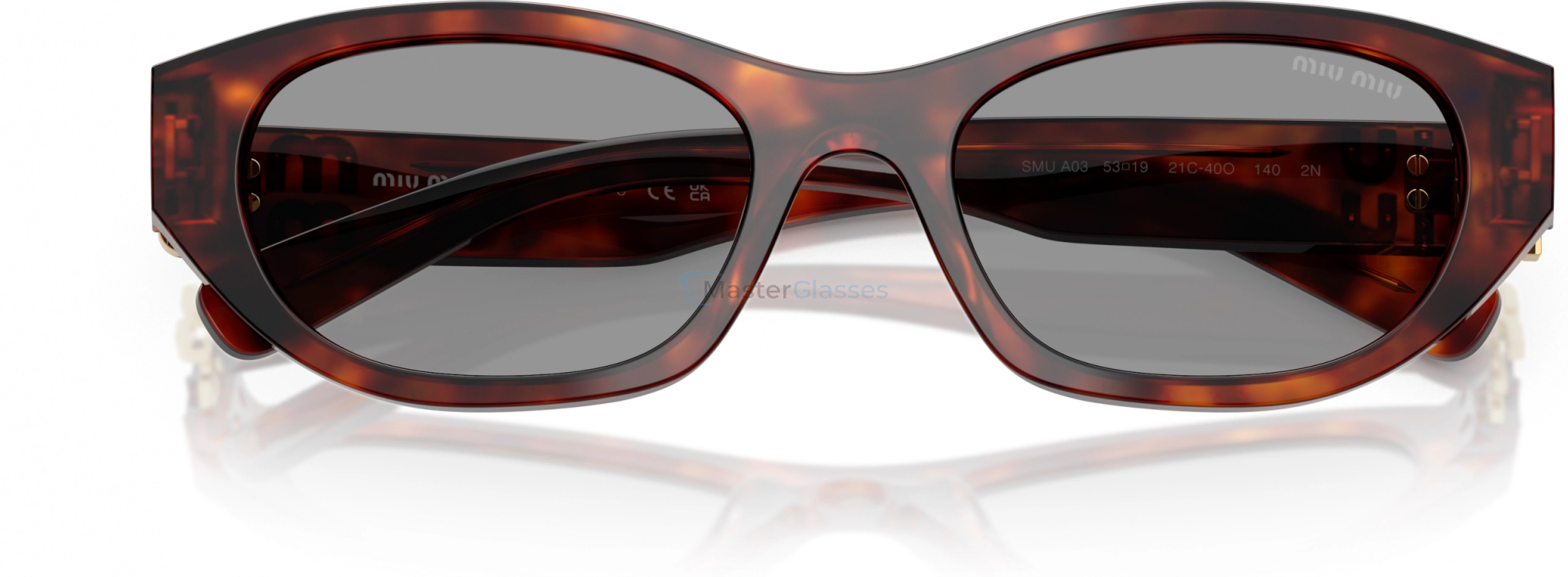 Солнцезащитные очки Miu Miu MU A03S 21C40O Tortoise