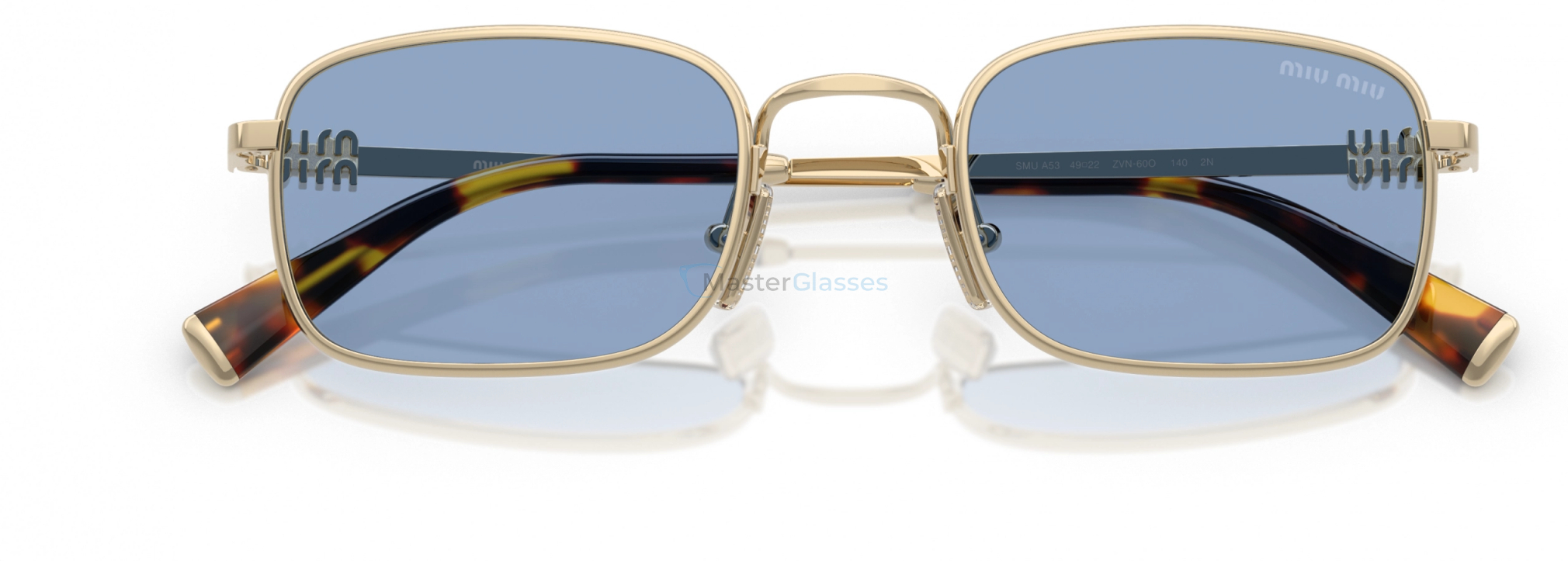 Солнцезащитные очки Miu Miu MU A53S ZVN60O Gold
