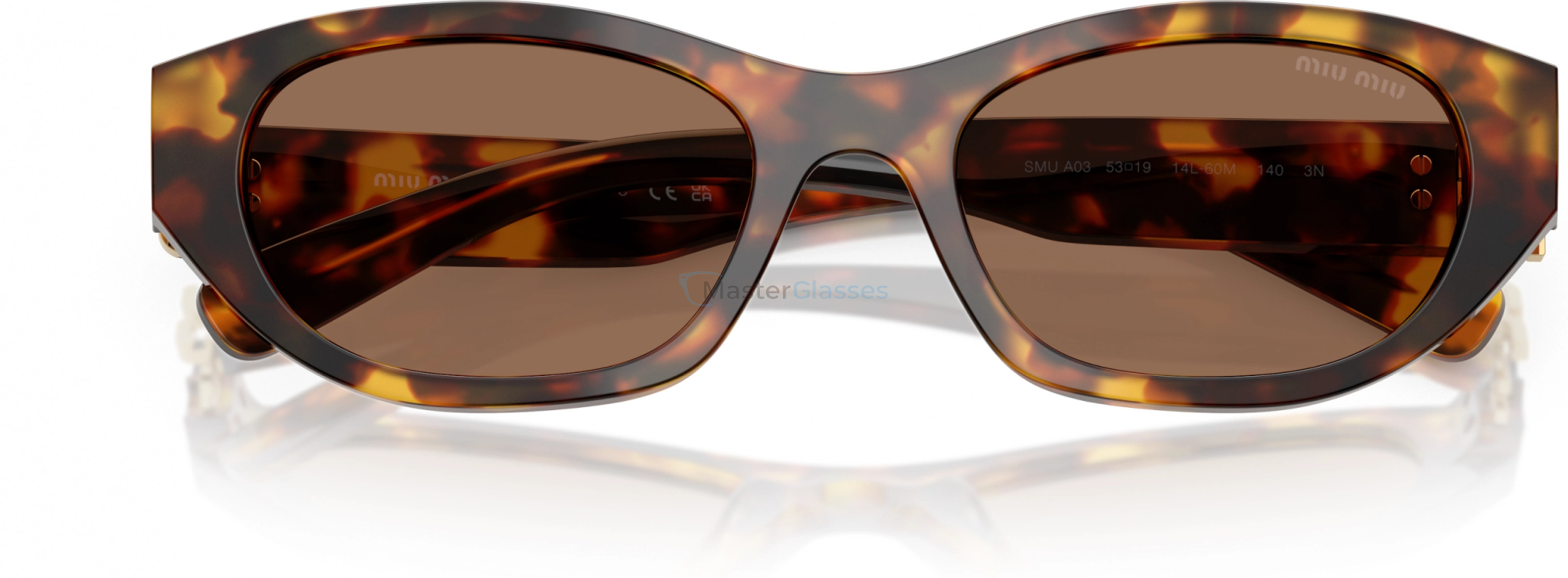 �������������� ���� Miu Miu MU A03S 14L60M Tortoise