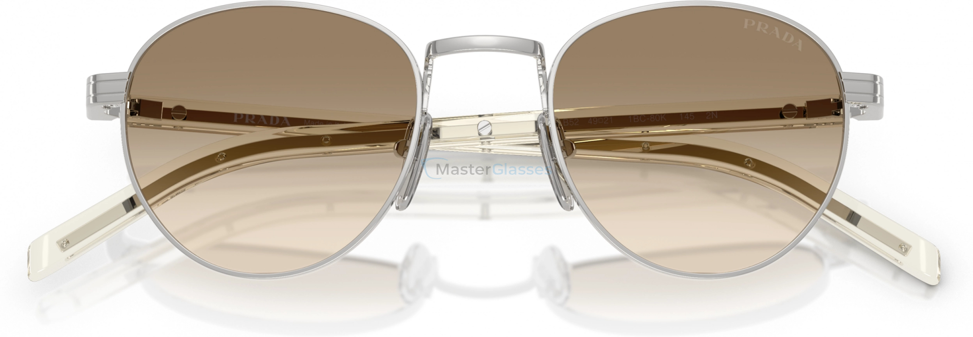 Солнцезащитные очки Prada PR B52S 1BC80K Silver