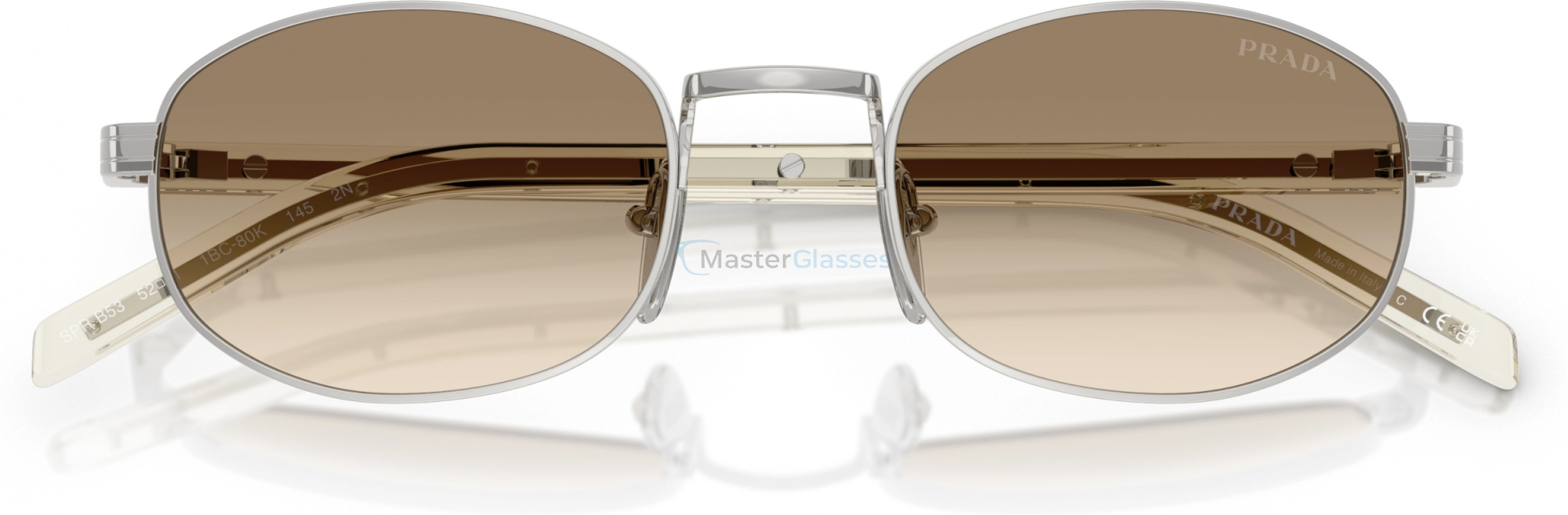 Солнцезащитные очки Prada PR B53S 1BC80K Silver