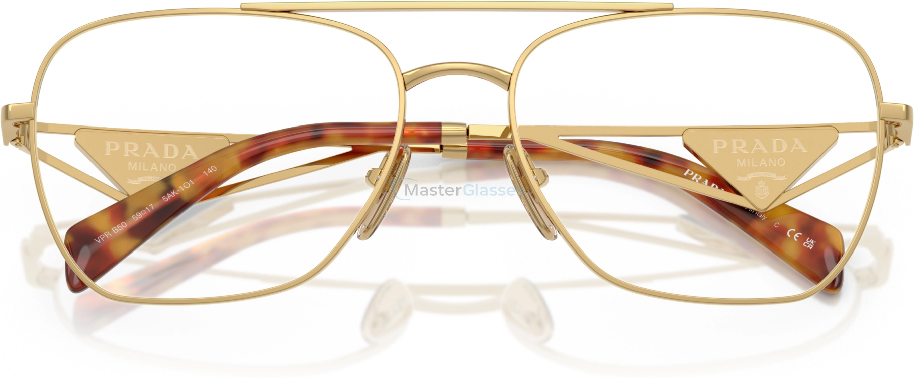Оправа Prada PR B50V 5AK1O1 Gold