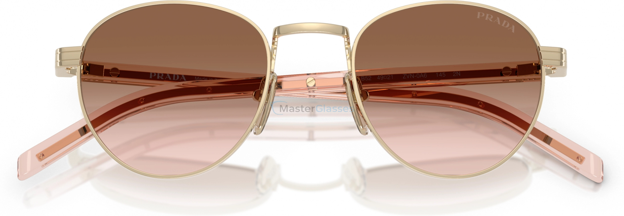 Солнцезащитные очки Prada PR B52S ZVN0A6 Gold