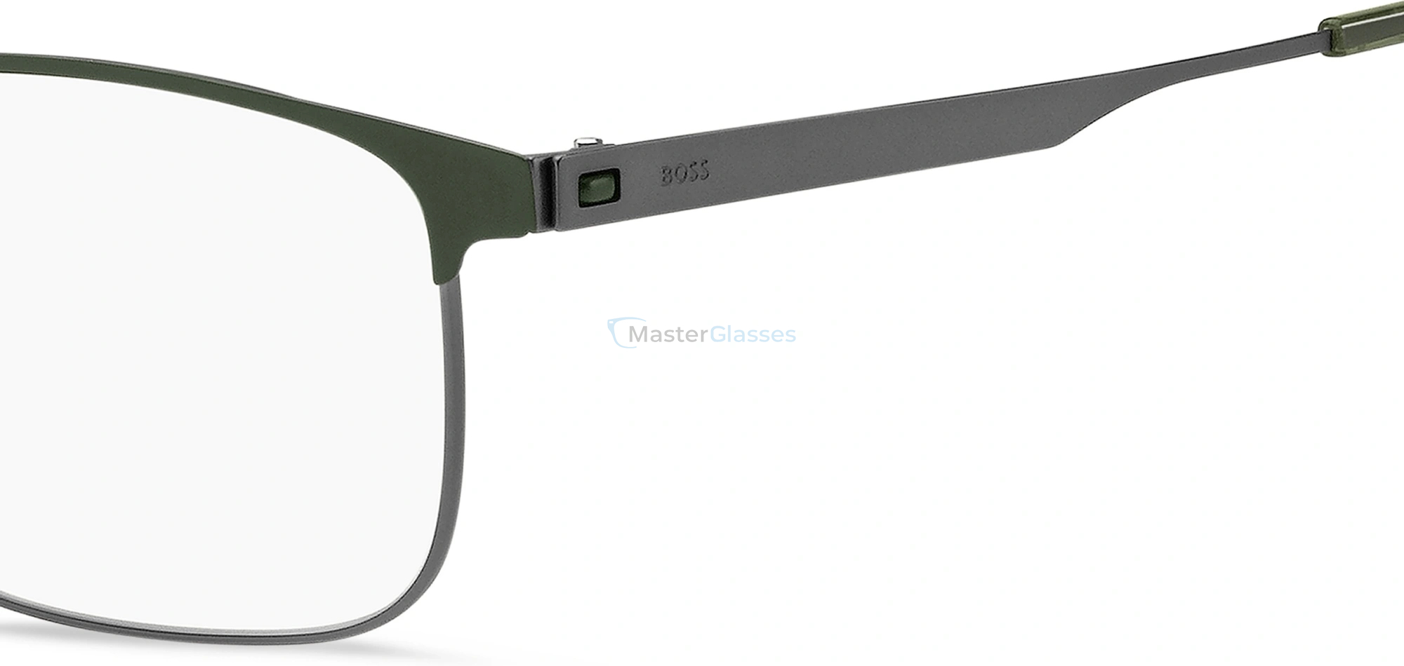 Оправа HUGO BOSS 1644 EAN Matte Green Ruthenium