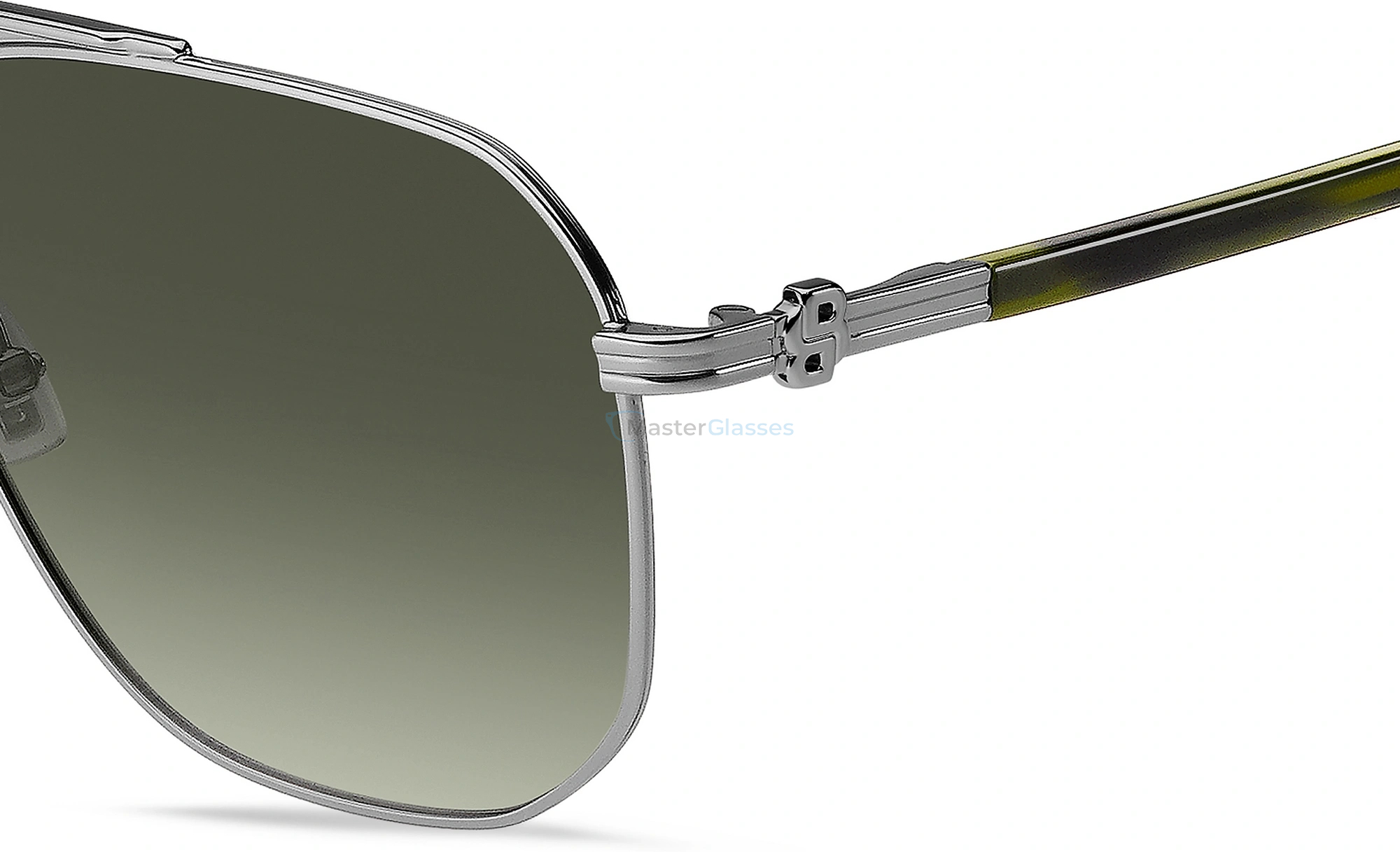 Солнцезащитные очки HUGO BOSS 1743/S XYG Ruthenium Green Horn