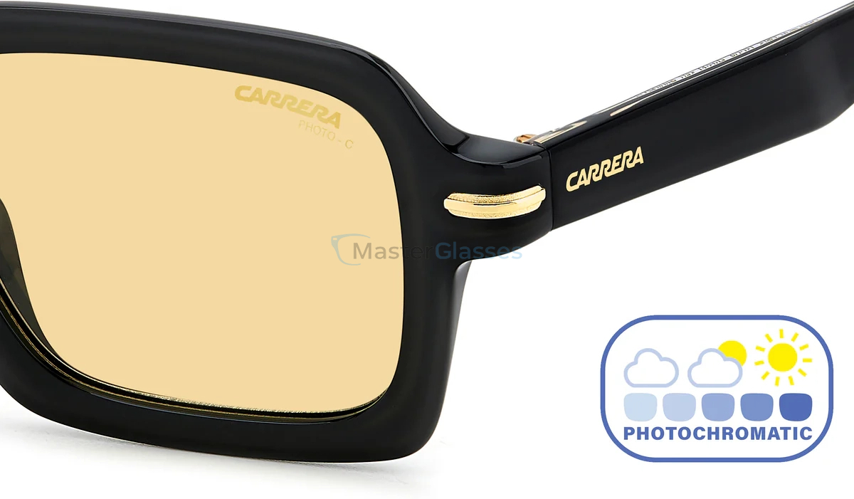 Солнцезащитные очки (фотохромные) CARRERA 358/S 71C Black Yellow
