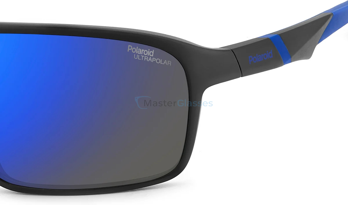 Солнцезащитные очки POLAROID PLD 7058/S 0VK Matte Black Blue