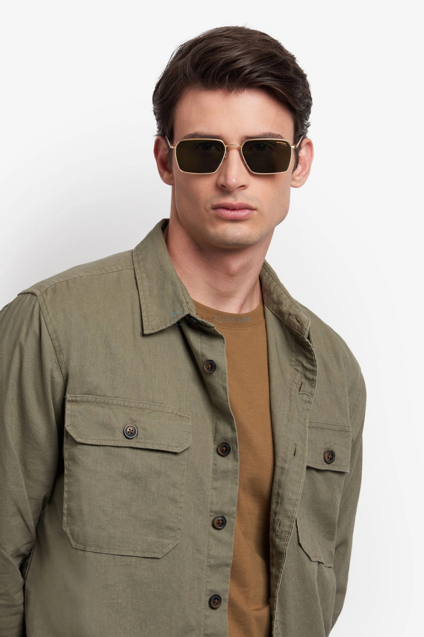 Солнцезащитные очки CARRERA 356/S 8SO Matte Gold Havana