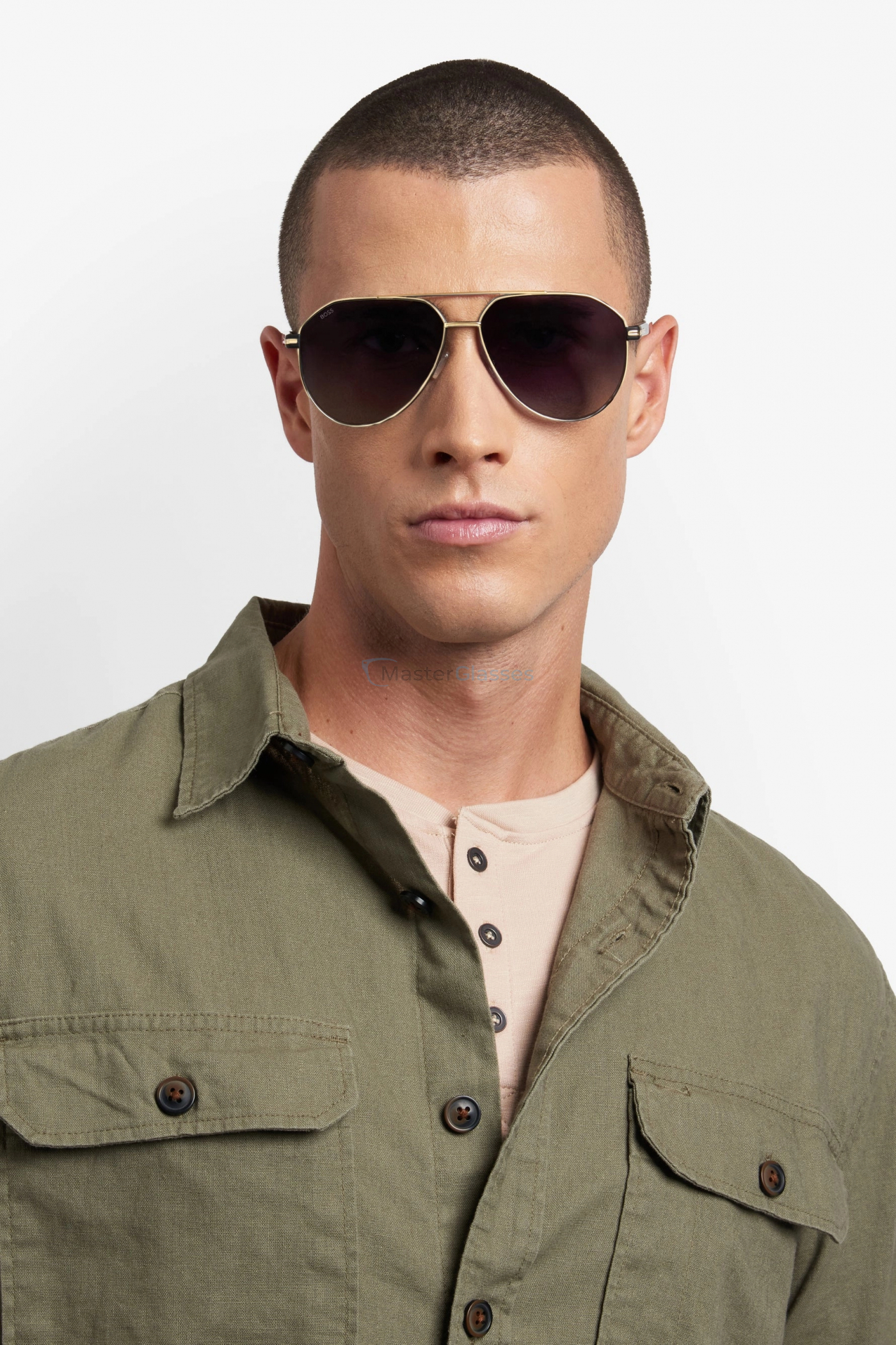 �������������� ���� HUGO BOSS 1747/S RHL Gold Black_